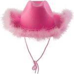 sombrero vaquero rosa